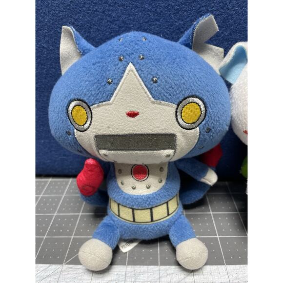 YoKai Watch Plush Robonyan & Komasan Lot Of 2 - Picture 2 of 7